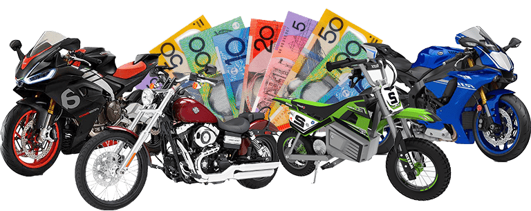 Pawn your motorcycle for cash