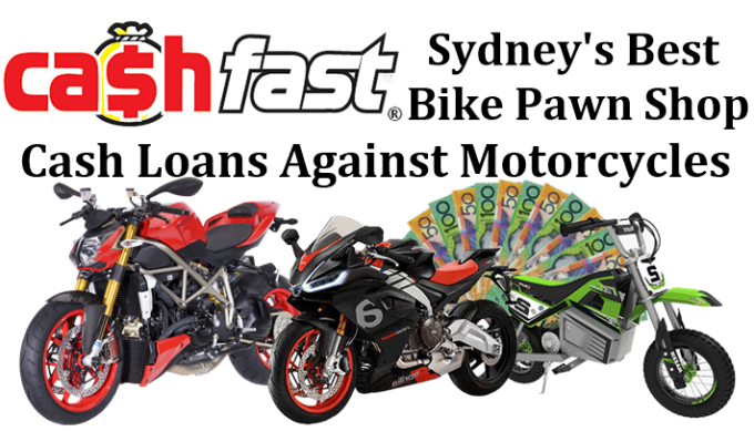 Pawn your motorcycle loan against motorcycle equity.